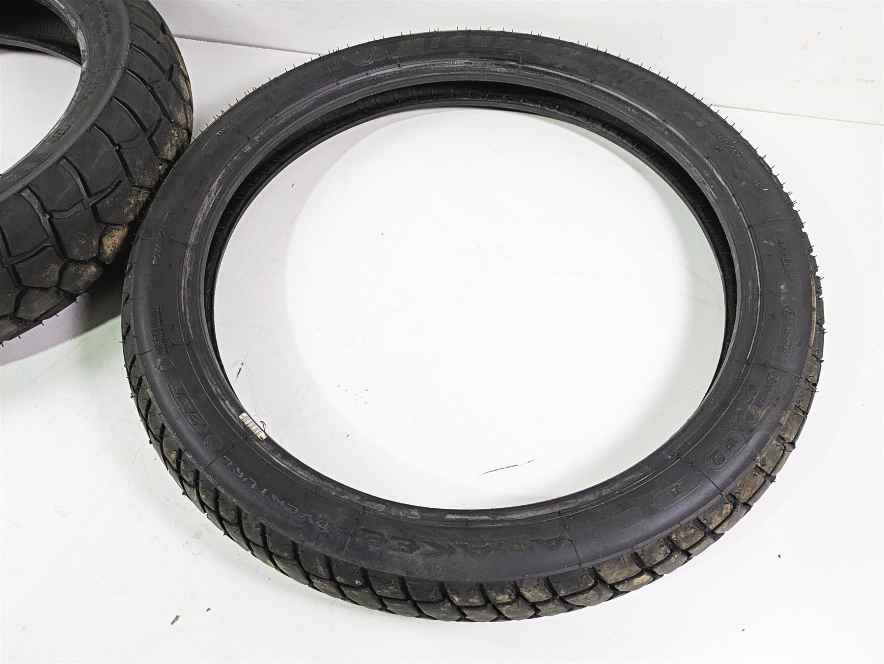 Used Motorcycle Tire Set Michelin Anakee Adventure 2CT 150/70R17 90/90R21 {{ shop.shopifyCountryName }} - Mototech271