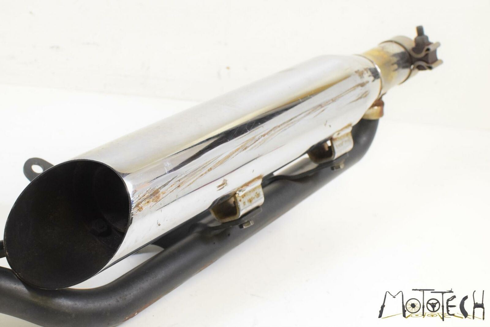 2008 Harley Sportster XL1200 LOW CYCLE SHACK Exhaust Muffler Pipe SET MXL-330 {{ shop.shopifyCountryName }} - Mototech271