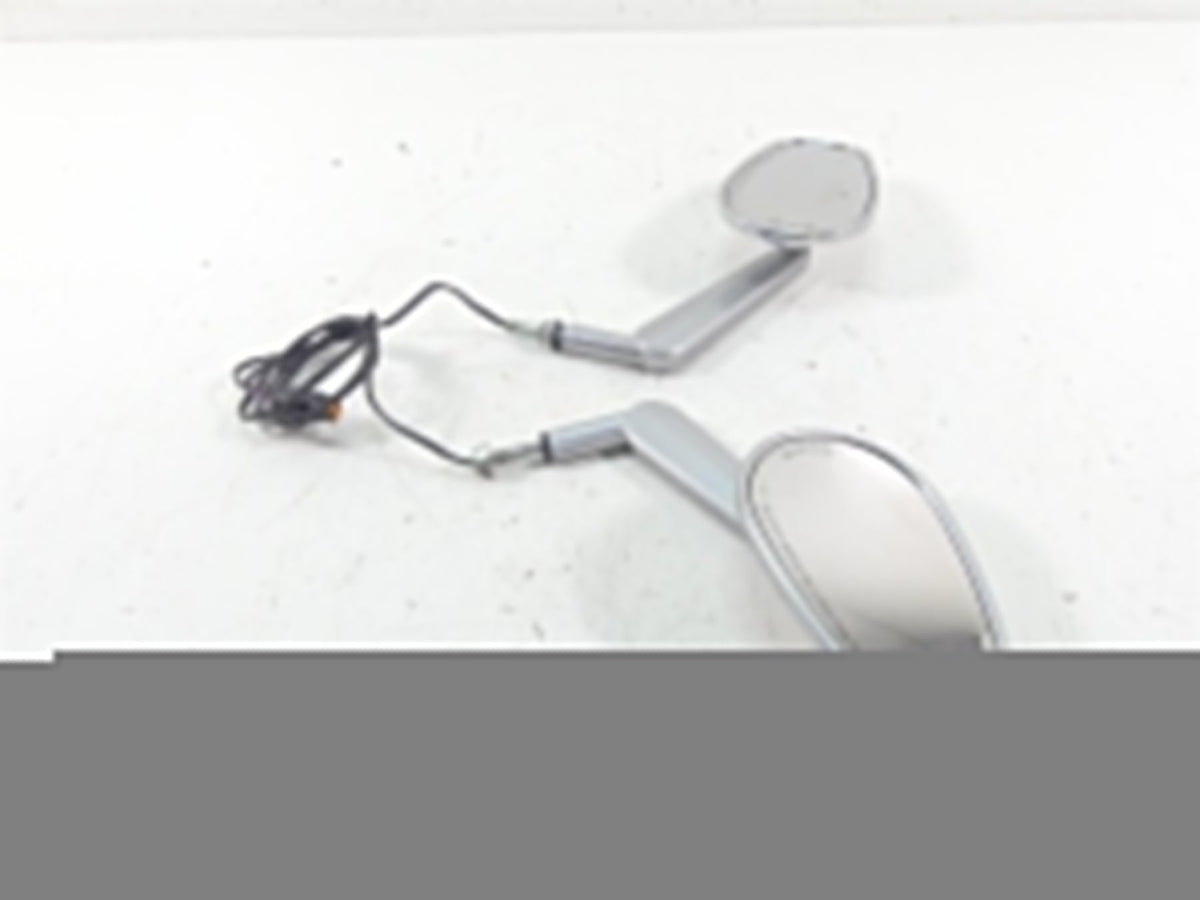 2012 Harley VRSCF Muscle Rod Rear View Mirrors Turn Signal Blinker Set 69395-09A {{ shop.shopifyCountryName }} - Mototech271