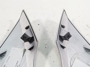2007 BMW R1200RT K26 Left Right Mirror Cover Titan Silver 7697937 7697938 | Mototech271