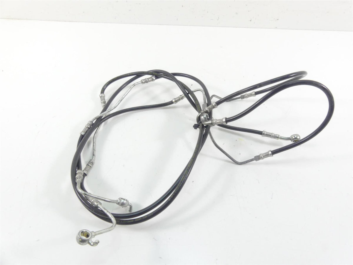 2013 Harley Touring FLHTP Electra Glide Front Abs Brake Line Hose Set 40612-09 {{ shop.shopifyCountryName }} - Mototech271