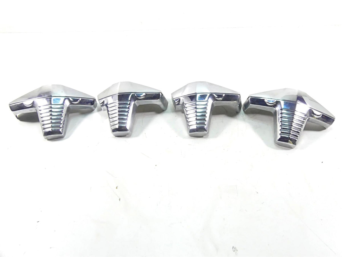 2008 Suzuki M109R VZR1800 Chrome Cylinder Head Plug Covers Set 11174-48G10 {{ shop.shopifyCountryName }} - Mototech271