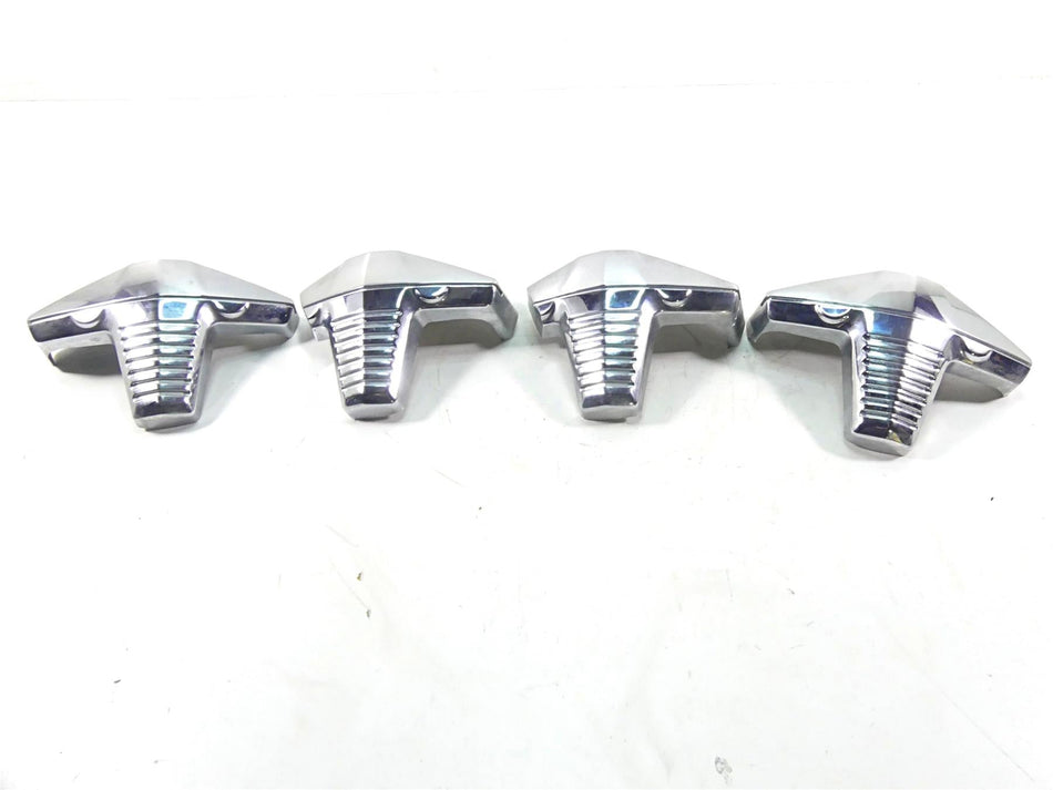 2008 Suzuki M109R VZR1800 Chrome Cylinder Head Plug Covers Set 11174-48G10 {{ shop.shopifyCountryName }} - Mototech271