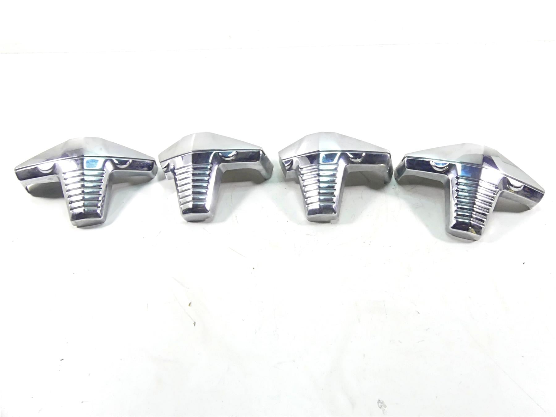 2008 Suzuki M109R VZR1800 Chrome Cylinder Head Plug Covers Set 11174-48G10 | Mototech271