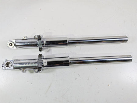 2015 Harley Touring FLTRUSE CVO Road Glide Chrome Front Fork Leg Set 45400043-Mototech271
