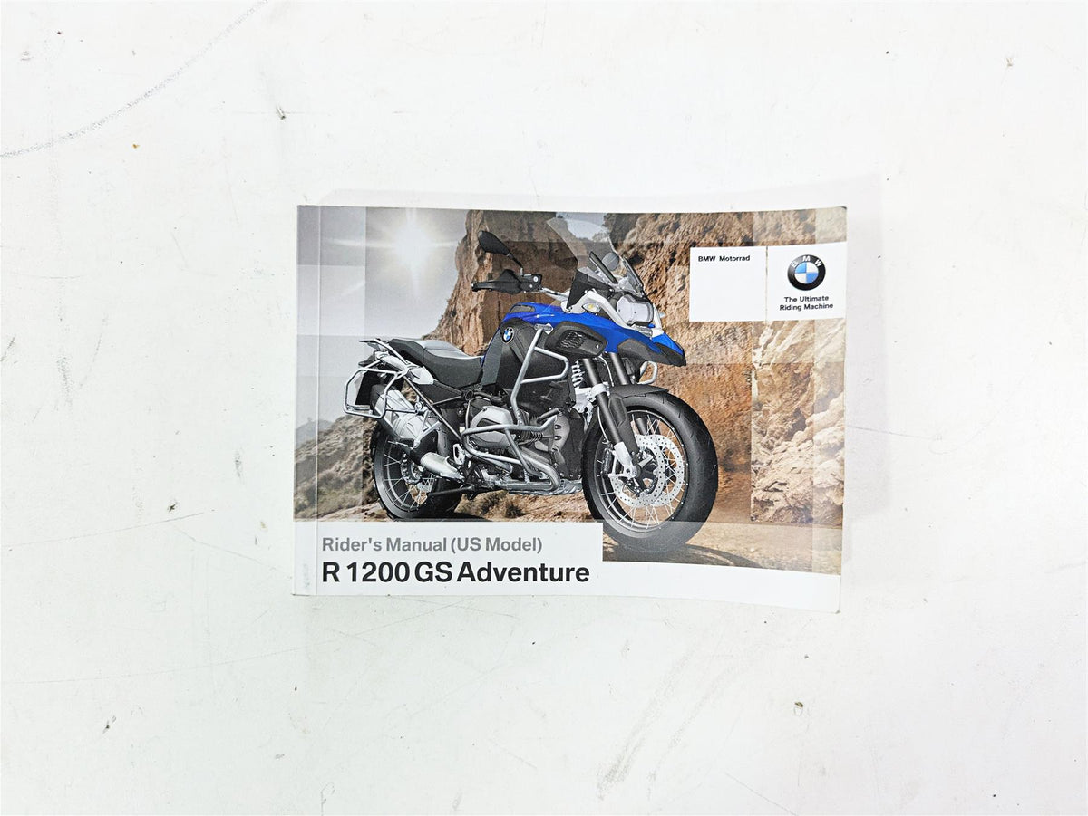 2015 BMW R1200 GS Adv K51 Rider Driver Owners Manual Booklet 01418558987 {{ shop.shopifyCountryName }} - Mototech271