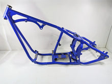 Load image into Gallery viewer, 2008 Ultima Motorcycles Fat Bastard Straight Blue Main Frame Swingarm Set With Manufacturers Statement Of Origin
