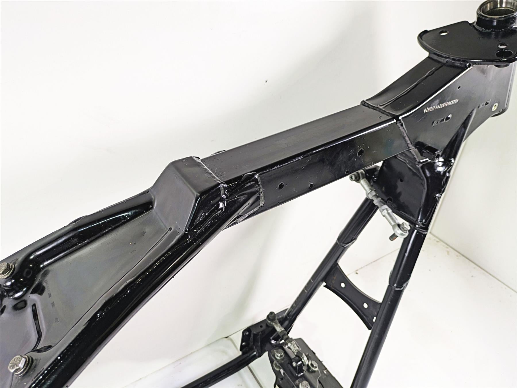 2008 Harley Touring FLHTP Electra Glide Straight Main Frame Chassis With Clean Texas Title 47900-08BHP {{ shop.shopifyCountryName }} - Mototech271