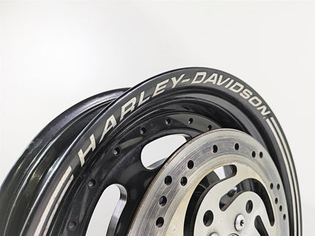 2016 Harley FXDF Dyna Fat Bob Rear Wheel Rim 16x5 Black - Straight 40900261 {{ shop.shopifyCountryName }} - Mototech271