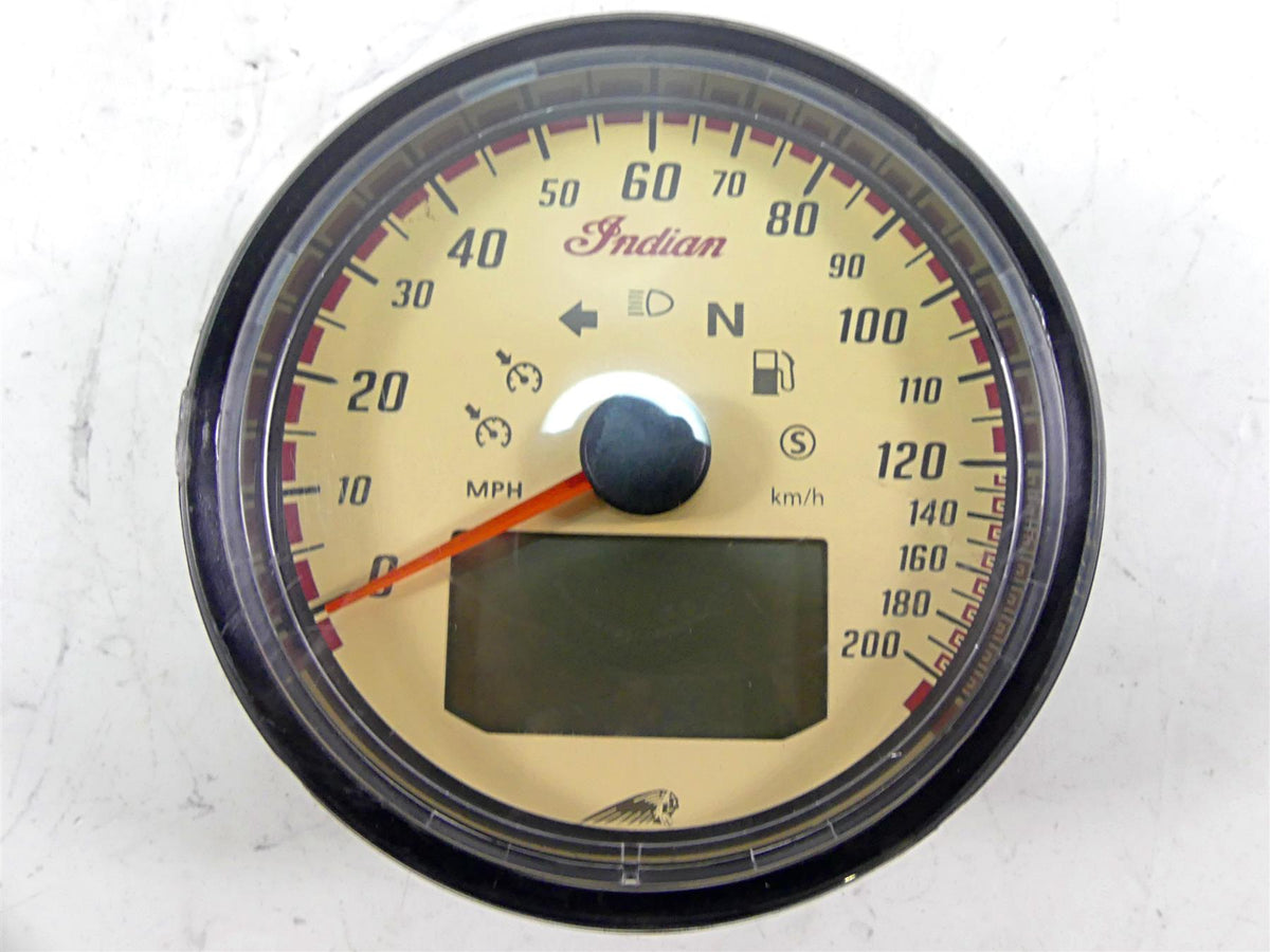 2019 Indian Chieftain Classic Speedometer Gauge Instrument 3280802 {{ shop.shopifyCountryName }} - Mototech271