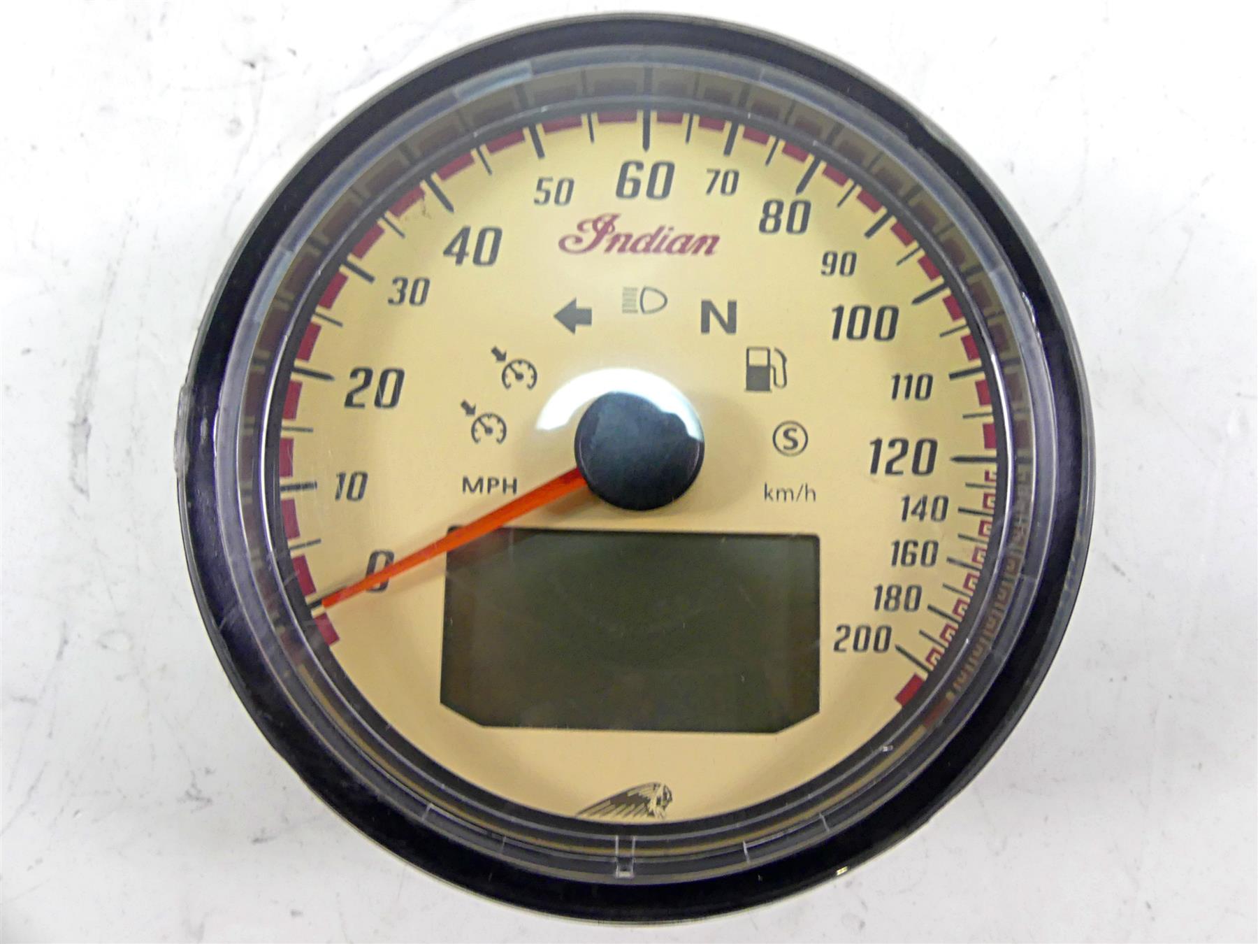 2019 Indian Chieftain Classic Speedometer Gauge Instrument 3280802 {{ shop.shopifyCountryName }} - Mototech271