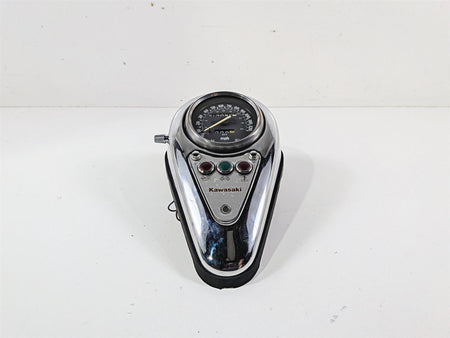 2005 Kawasaki EN500 Vulcan Speedometer Gauge 17K & Tank Cover Set 25005-1708 {{ shop.shopifyCountryName }} - Mototech271