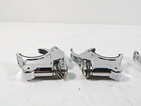 Harley Davidson 49mm Fork Tube Windshield Quick Connect 49mm Clamp Set 57192-05A {{ shop.shopifyCountryName }} - Mototech271