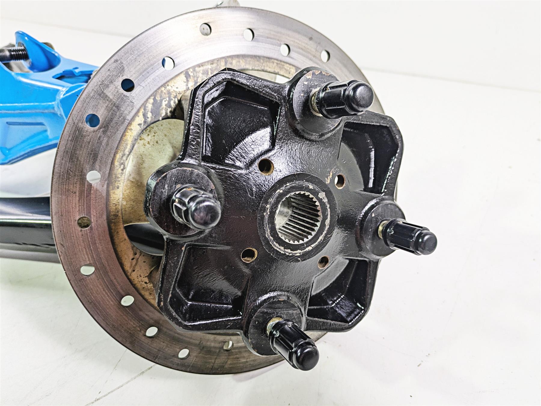 2018 Can Am Maverick X3 XRC Turbo R Front Left Knee Assembly 72" Blue 706203128 {{ shop.shopifyCountryName }} - Mototech271