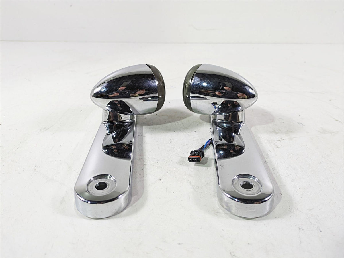 2020 Harley Touring FLHT Electra Glide Front Led Blinker & Mount Set 68000036 {{ shop.shopifyCountryName }} - Mototech271