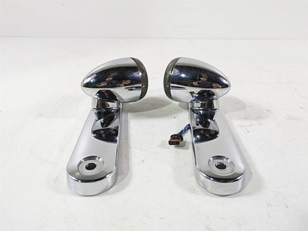 2020 Harley Touring FLHT Electra Glide Front Led Blinker & Mount Set 68000036 {{ shop.shopifyCountryName }} - Mototech271