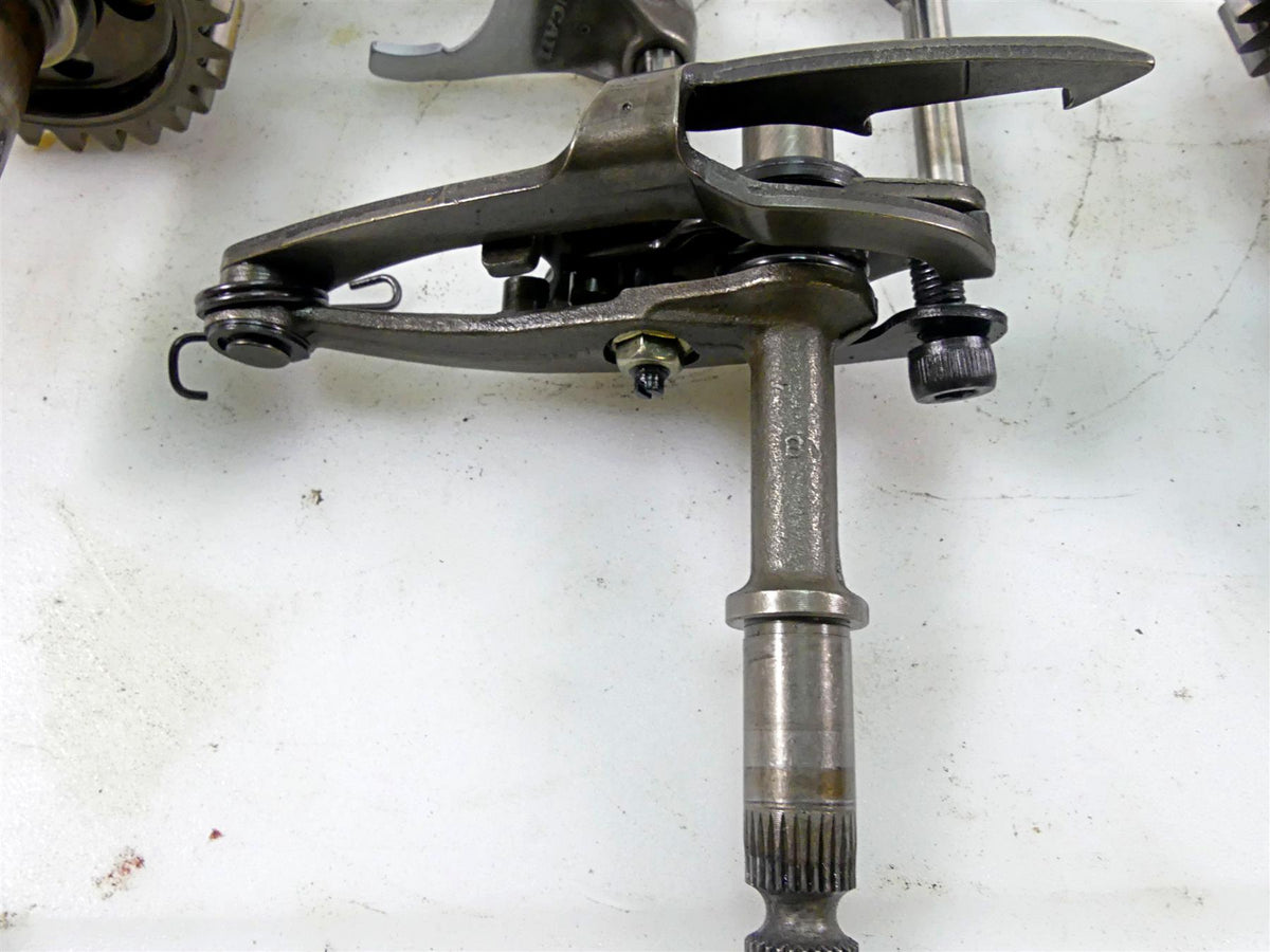2012 Ducati Monster 1100 EVO Transmission Gears Shift Drum Fork Set 15020722A {{ shop.shopifyCountryName }} - Mototech271