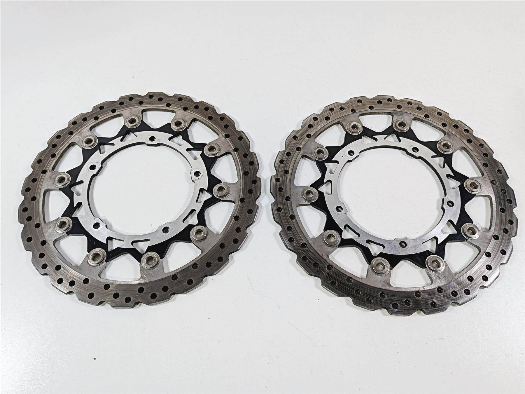 2009 Yamaha VMX17 V-Max 1700 Front Brake Disc Rotor Set 5.4mm 2S3-2581T-00-00-Mototech271