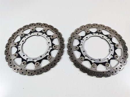 2009 Yamaha VMX17 V-Max 1700 Front Brake Disc Rotor Set 5.4mm 2S3-2581T-00-00-Mototech271
