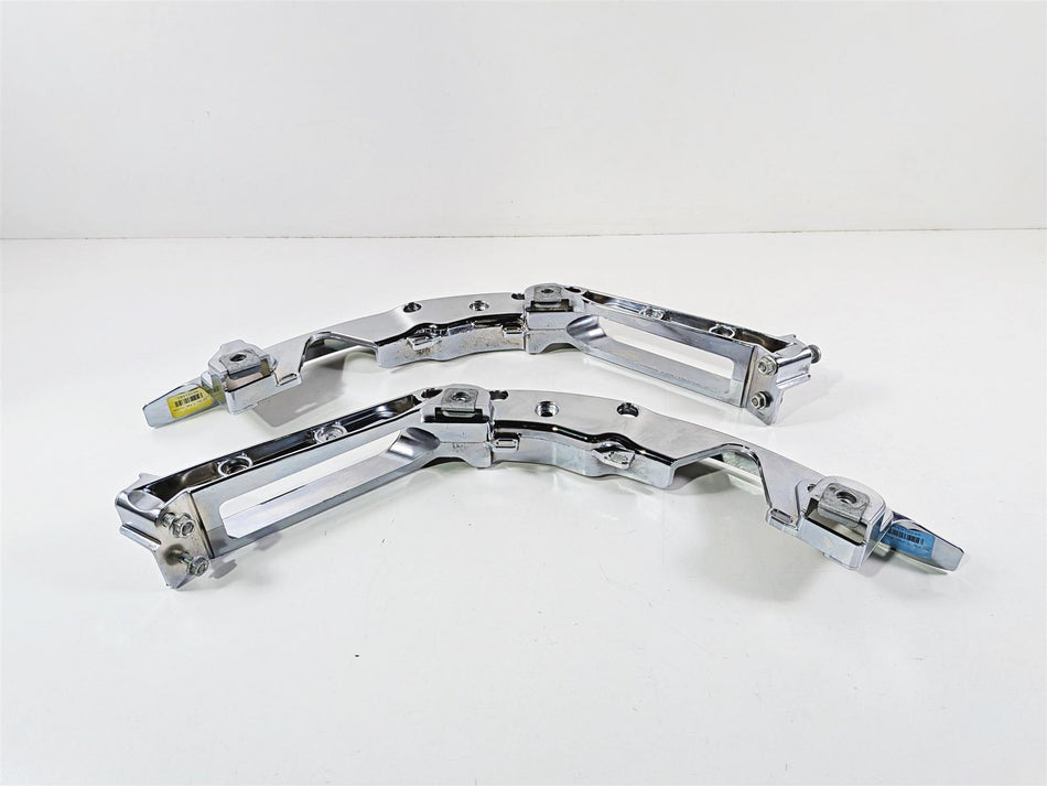 2018 Harley Touring FLHTCU Electra Glide Saddlebag Holder Support Chrome 90200502-Mototech271