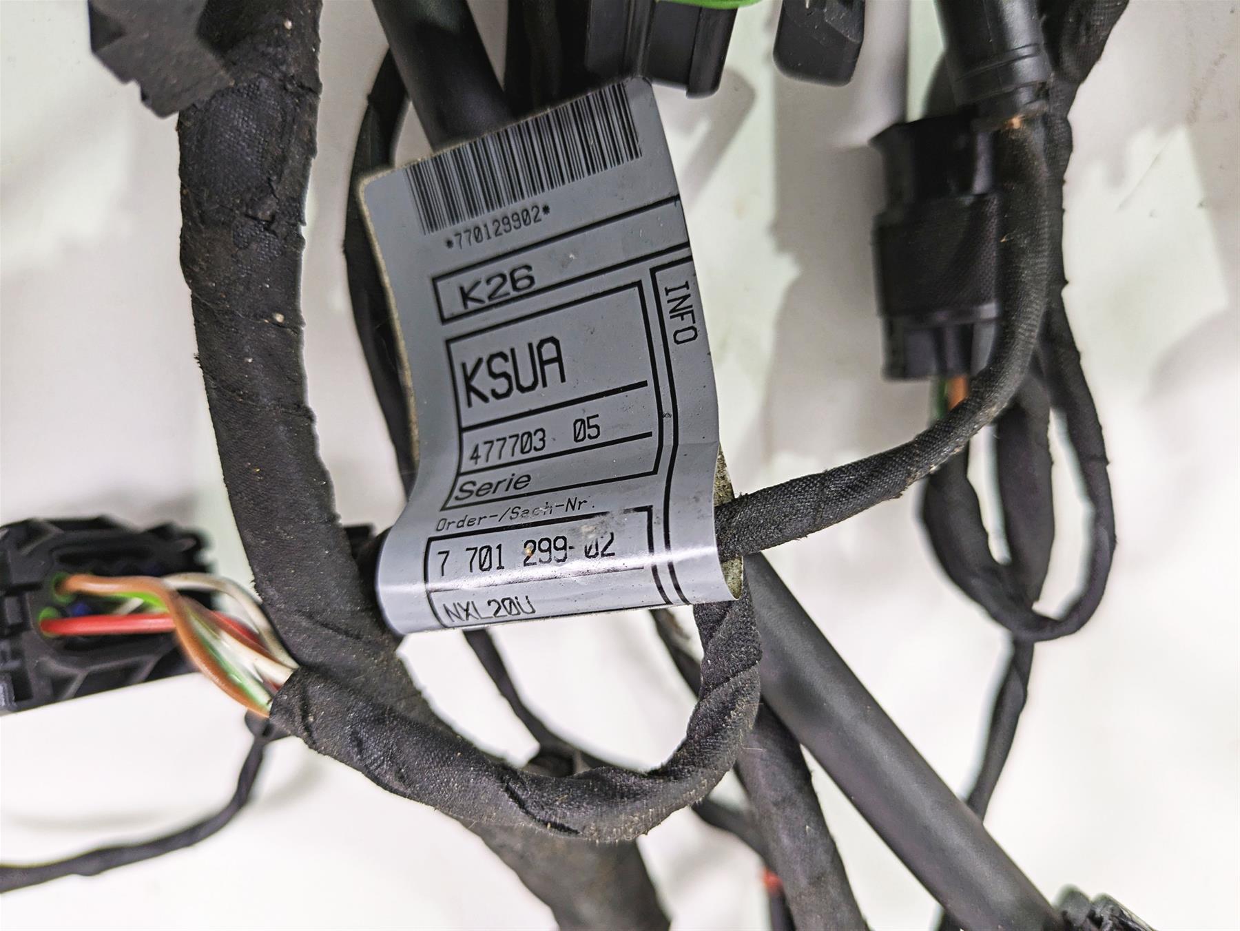 2009 BMW R1200RT K26 Main & Engine Wiring Harness Esa Heat 61117711006 {{ shop.shopifyCountryName }} - Mototech271