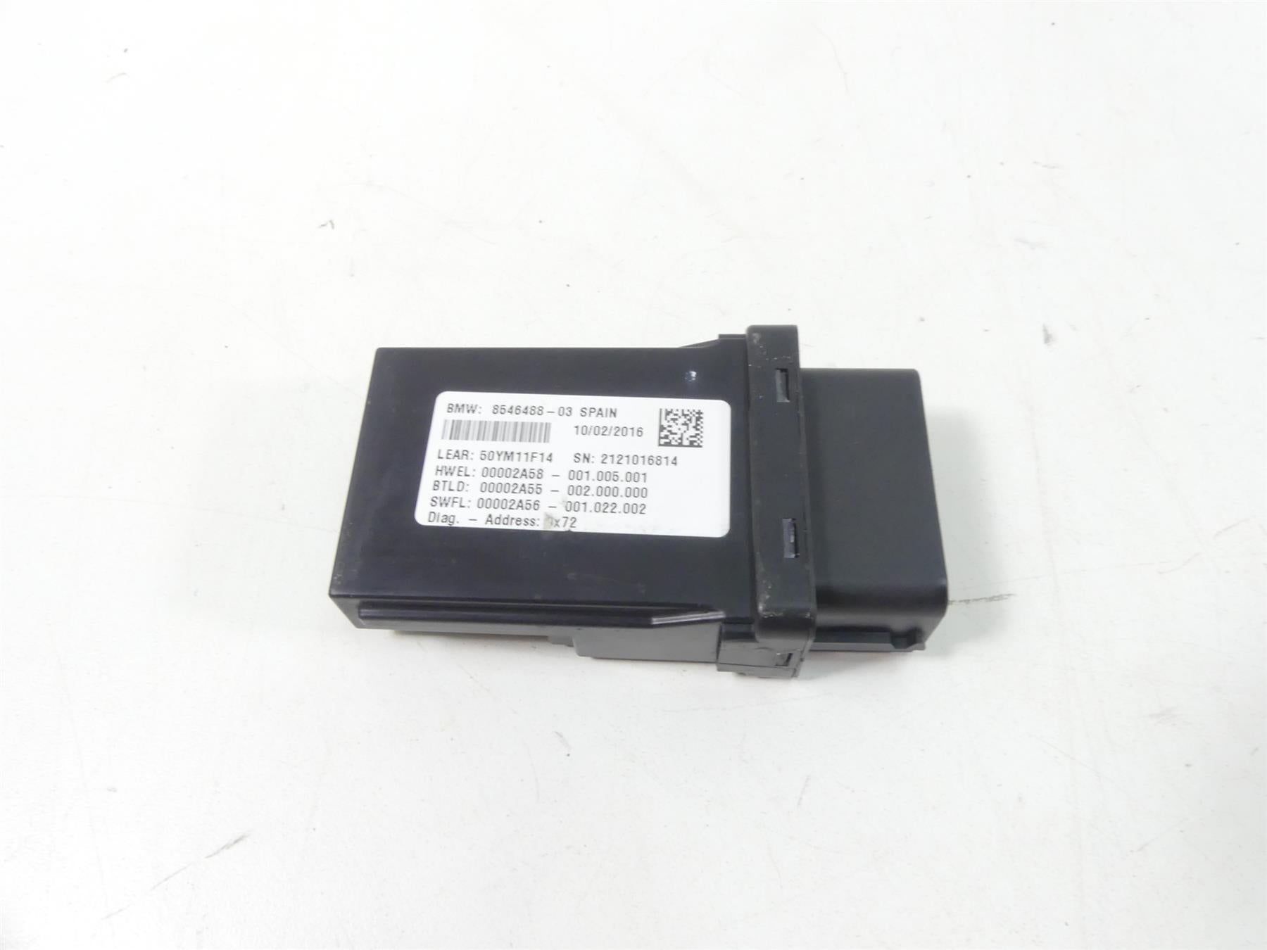 2016 BMW R1200GS K50 General Light Control Module 8546488 {{ shop.shopifyCountryName }} - Mototech271
