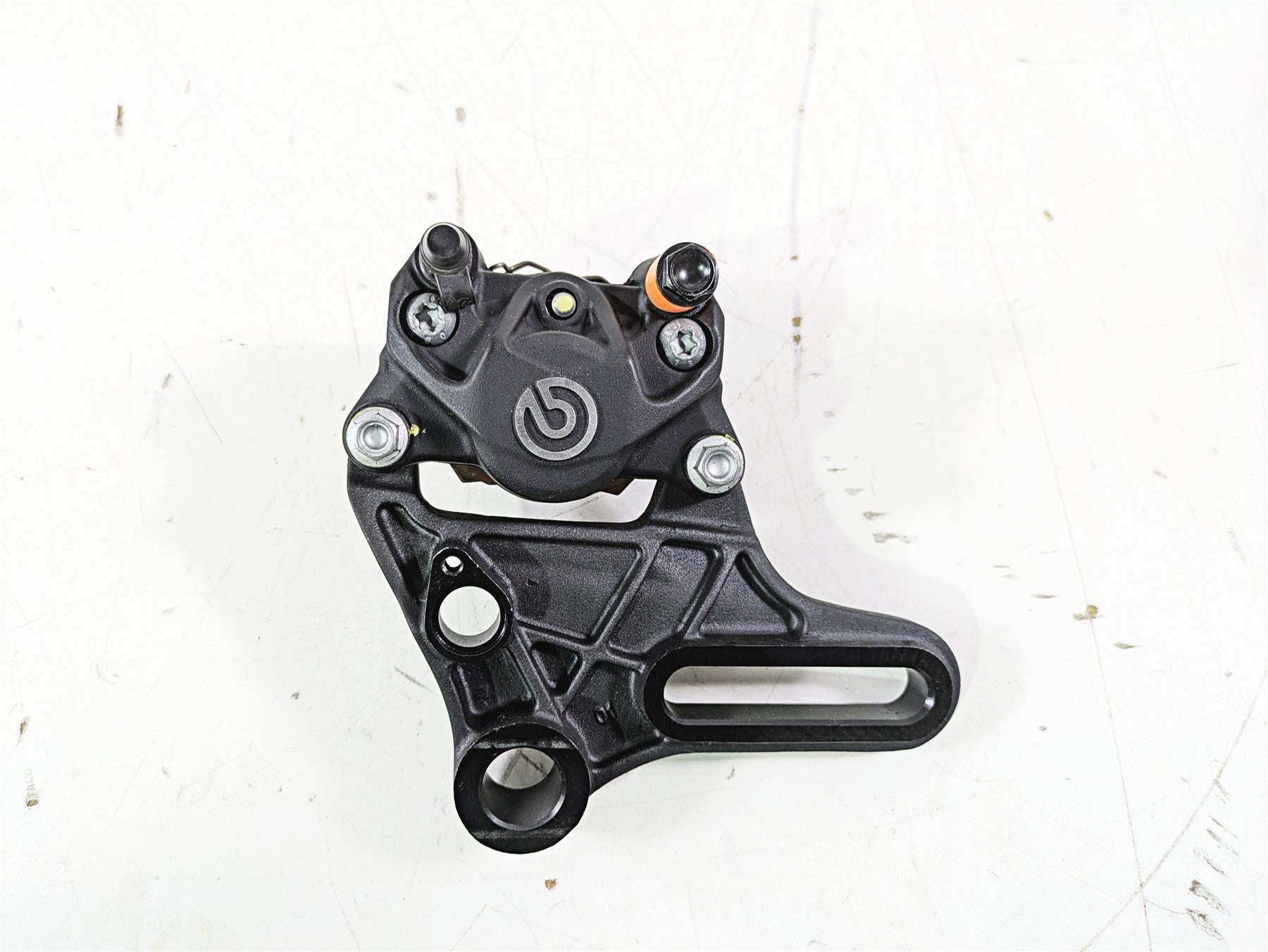 2021 Aprilia RS660 Brembo Rear Brake Caliper & Bracket 2B006457 {{ shop.shopifyCountryName }} - Mototech271