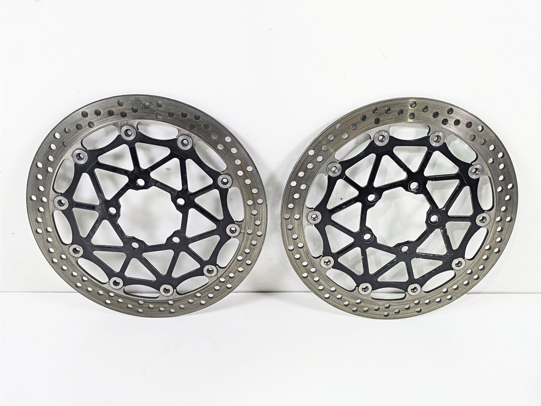 2016 Kawasaki ZX10R Ninja Brembo Front Brake Disc Rotor Set 41080-0648-18U {{ shop.shopifyCountryName }} - Mototech271