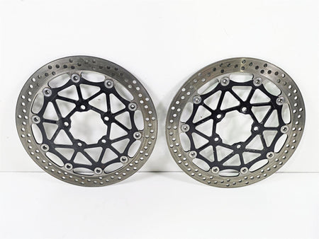 2016 Kawasaki ZX10R Ninja Brembo Front Brake Disc Rotor Set 41080-0648-18U {{ shop.shopifyCountryName }} - Mototech271