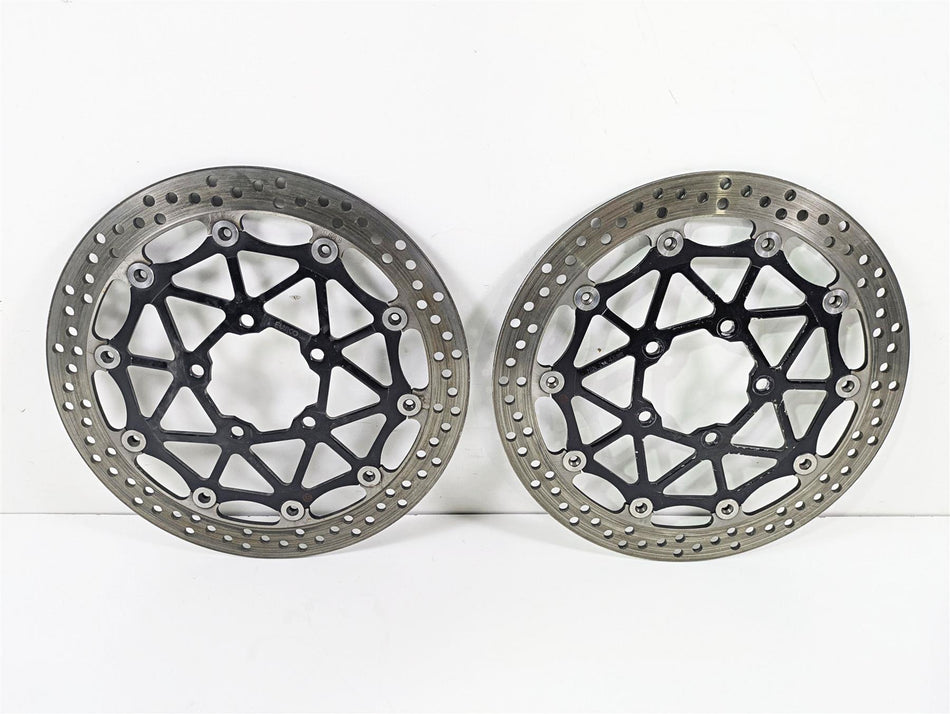 2016 Kawasaki ZX10R Ninja Brembo Front Brake Disc Rotor Set 41080-0648-18U {{ shop.shopifyCountryName }} - Mototech271