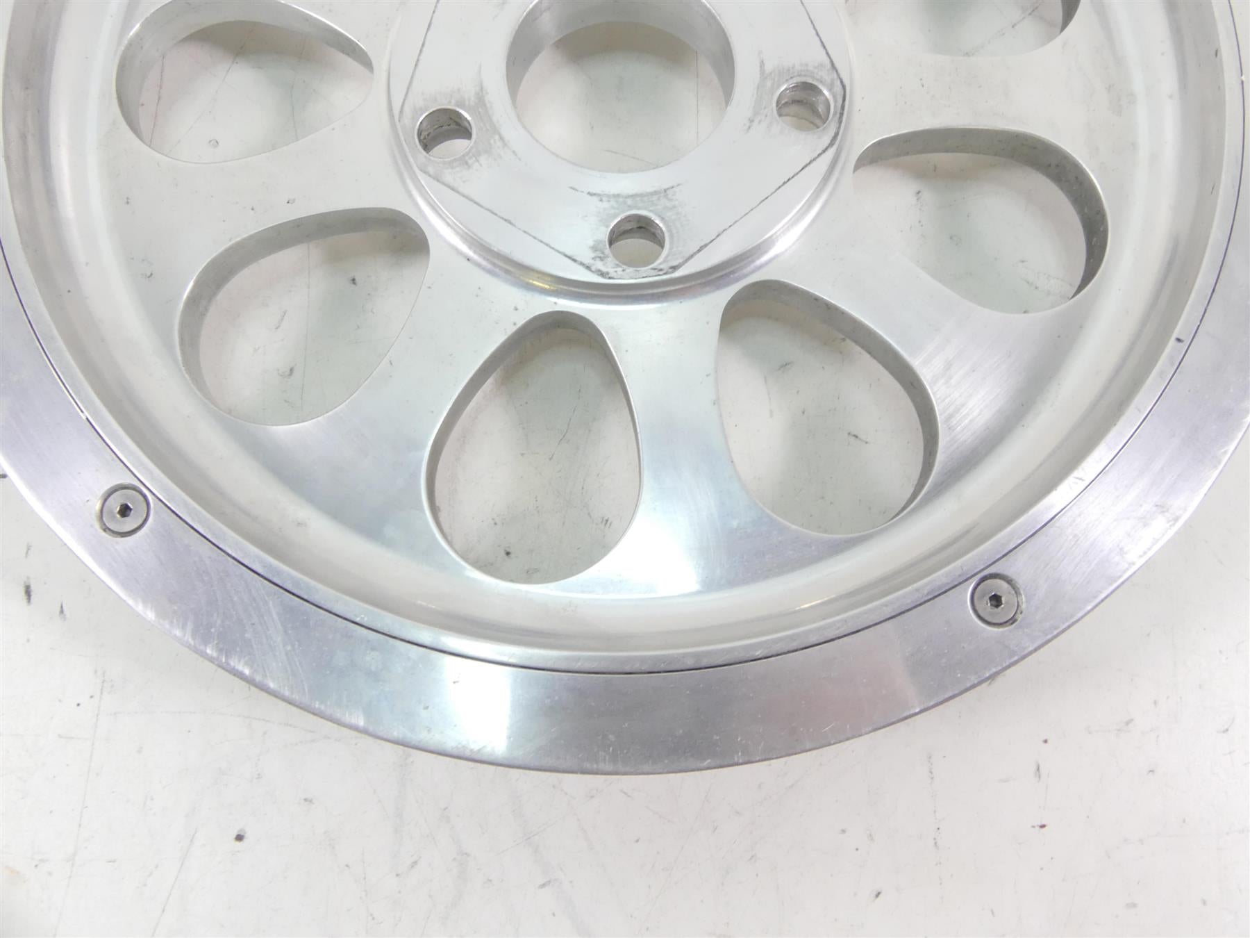2001 Indian Centennial Scout Rear Aluminum Pulley Belt Sprocket 65T 77-040 {{ shop.shopifyCountryName }} - Mototech271