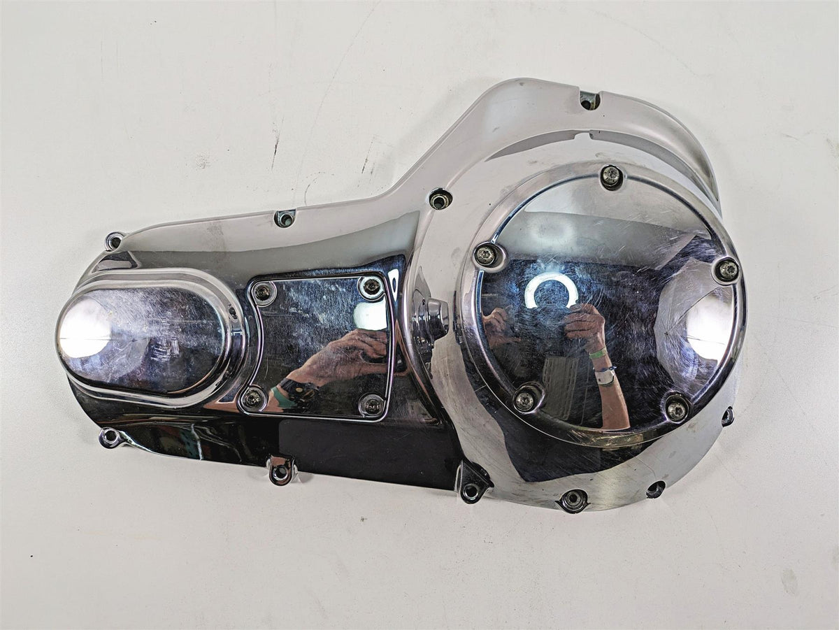 2006 Harley Touring FLHXI Street Glide Outer Primary Drive Clutch Cover 60685-04 {{ shop.shopifyCountryName }} - Mototech271