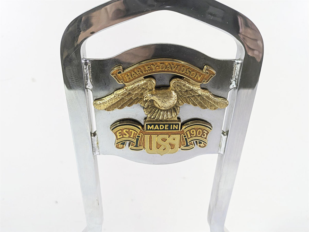 2008 Harley FXDL Dyna Low Rider 105TH Rear Chrome Back Rest Sissy Bar Mount {{ shop.shopifyCountryName }} - Mototech271