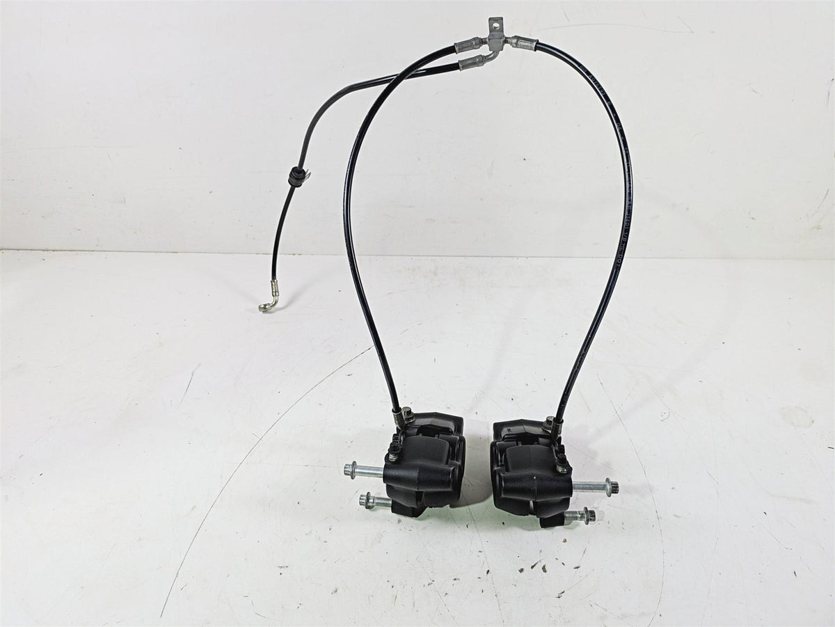 2015 Harley FXDL Dyna Low Rider Front Brake Caliper Set 41300001 41300002 {{ shop.shopifyCountryName }} - Mototech271