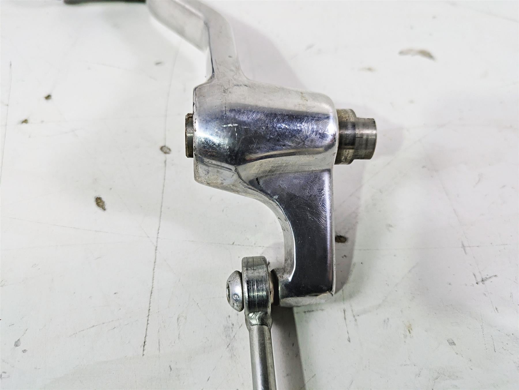 2012 Harley VRSCF Muscle V Rod Left Front Footpeg & Shift Lever 54046-12 {{ shop.shopifyCountryName }} - Mototech271