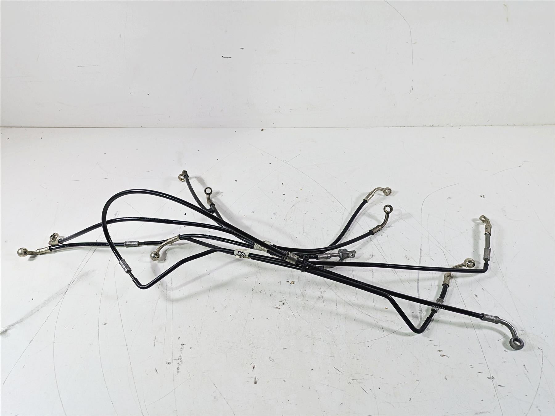2015 Triumph Tiger Explorer XC Front Rear Abs Brake Line Set T2025020 T2025030 {{ shop.shopifyCountryName }} - Mototech271