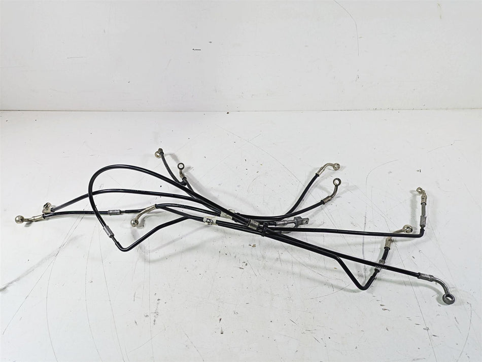 2015 Triumph Tiger Explorer XC Front Rear Abs Brake Line Set T2025020 T2025030 {{ shop.shopifyCountryName }} - Mototech271