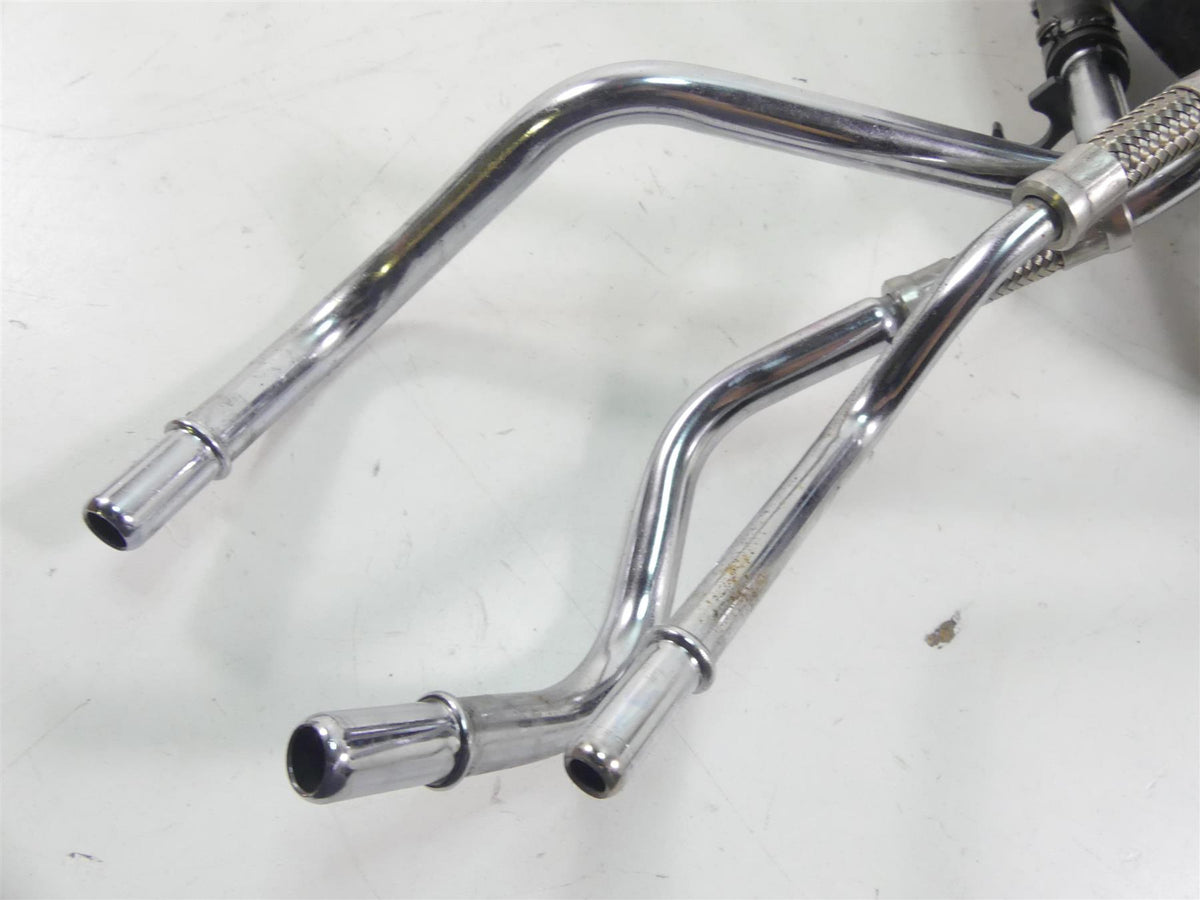 2016 Harley FLS Softail Slim Oil Tank Reservoir + Chrome Hoses Tubes 62492-01A {{ shop.shopifyCountryName }} - Mototech271