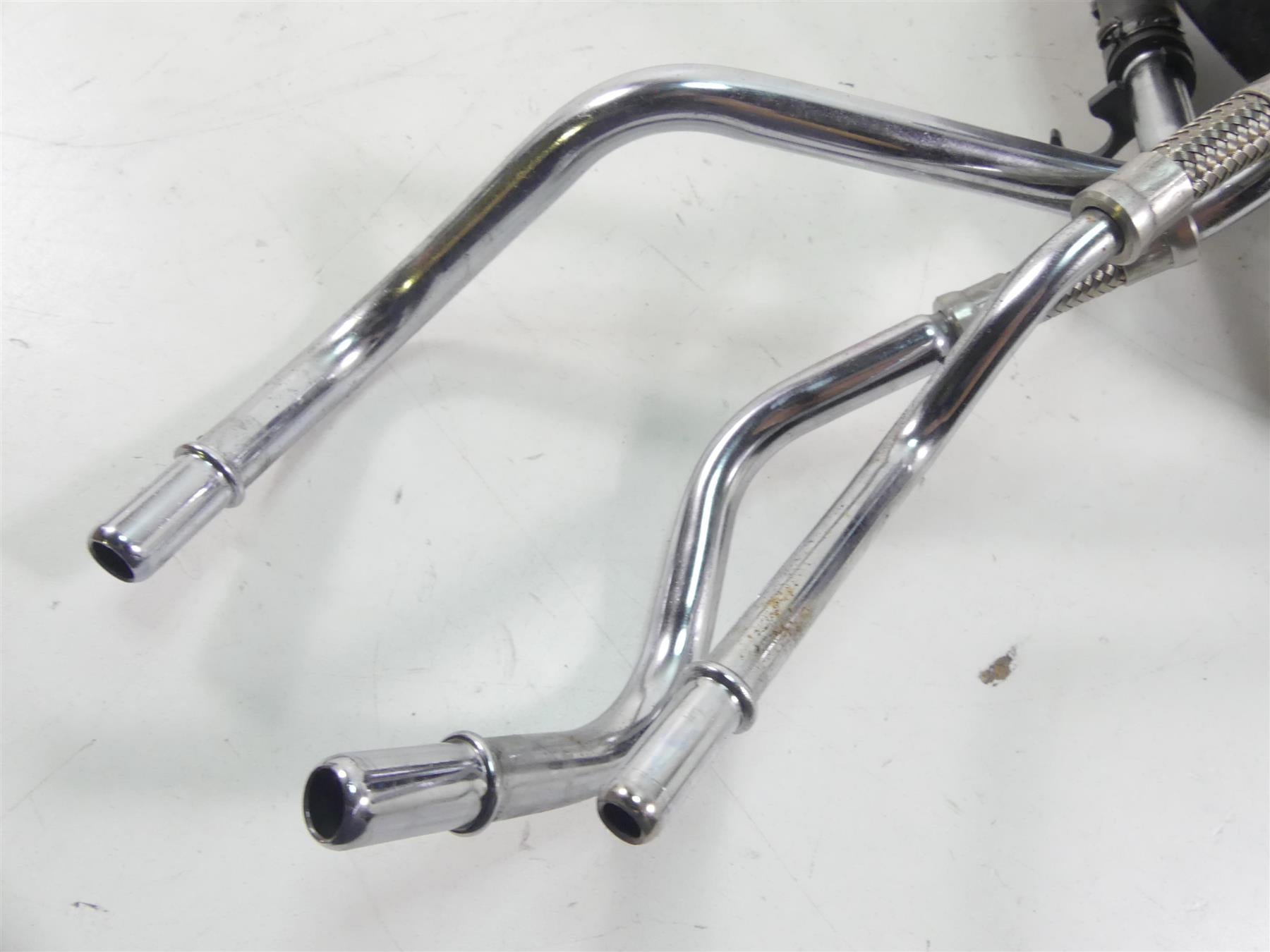 2016 Harley FLS Softail Slim Oil Tank Reservoir + Chrome Hoses Tubes 62492-01A {{ shop.shopifyCountryName }} - Mototech271