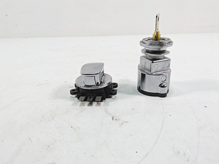 2009 Harley FXDC Dyna Super Glide Custom Ignition Switch Key Lock Set 71430-06B {{ shop.shopifyCountryName }} - Mototech271