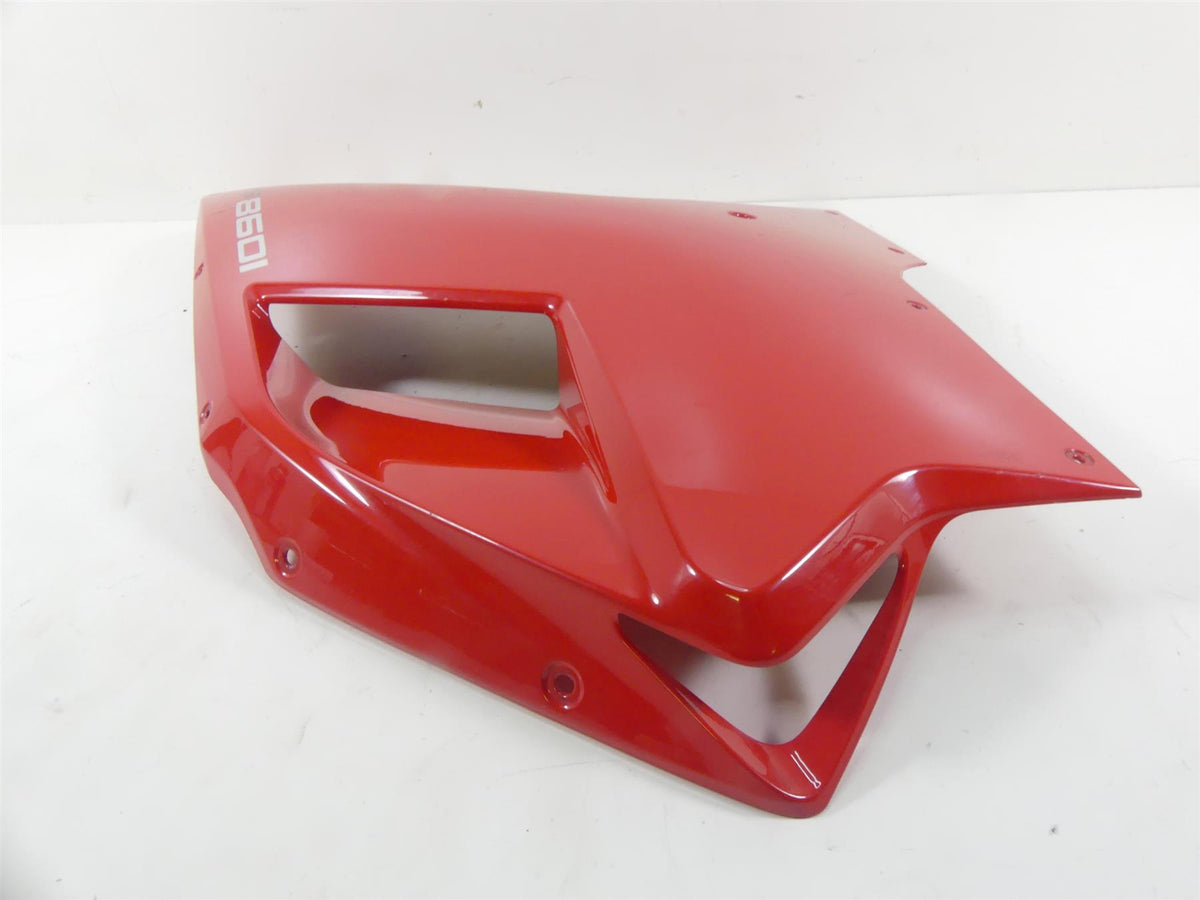 2008 Ducati 1098 S Right Red Oem Side Panel Cover Cowl Fairing 48032292A {{ shop.shopifyCountryName }} - Mototech271