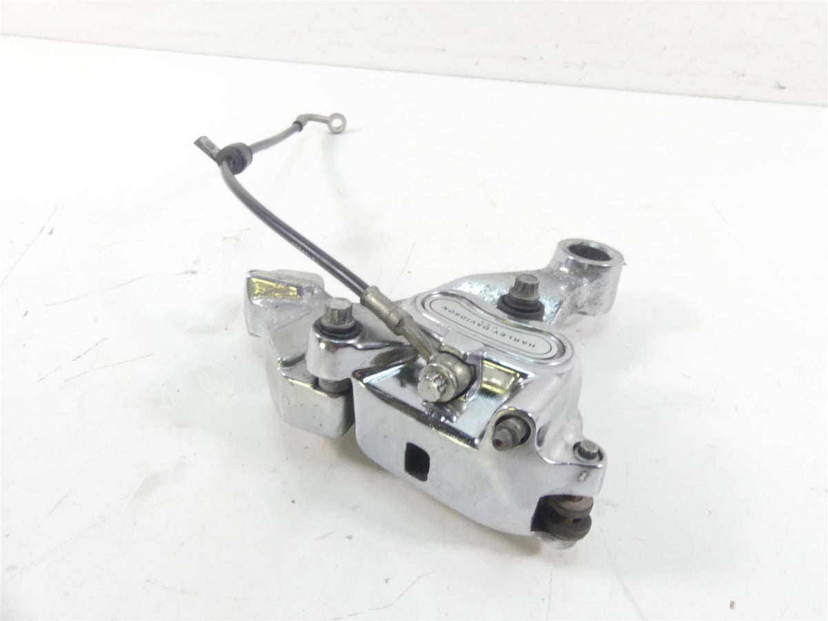 2009 Harley FXDL Dyna Low Rider Rear Chrome Brake Caliper 25mm 40908-08 {{ shop.shopifyCountryName }} - Mototech271