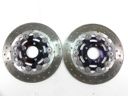 2006 Harley Touring FLHTCU SE E-Glide Front Brake Rotor Disc Set 44714-06 {{ shop.shopifyCountryName }} - Mototech271