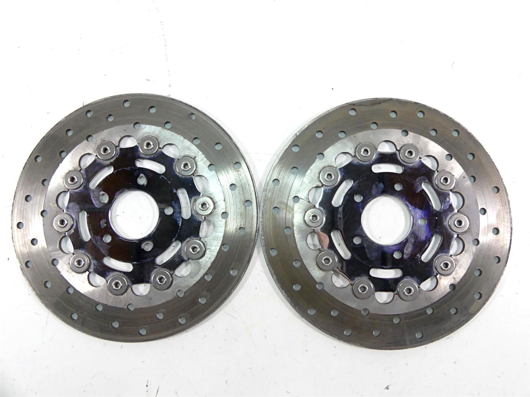 2006 Harley Touring FLHTCU SE E-Glide Front Brake Rotor Disc Set 44714-06