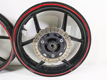 Load image into Gallery viewer, 2009 Kawaski EX250 Ninja 250R Front Rear Wheel Rim 41073-0095-QT 41073-0153-QT | Mototech271
