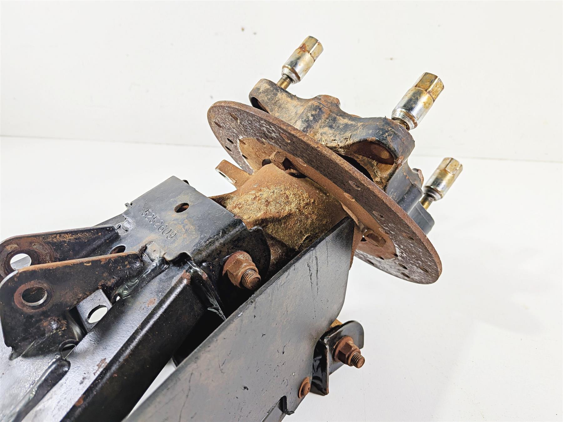 2012 Polaris Ranger 800 XP Rear Left Knee Assembly Control Arm Knuckle 5631672 {{ shop.shopifyCountryName }} - Mototech271