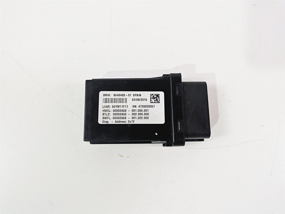 2016 BMW R1200RT K52 General Control Module "Light" 8546488 {{ shop.shopifyCountryName }} - Mototech271