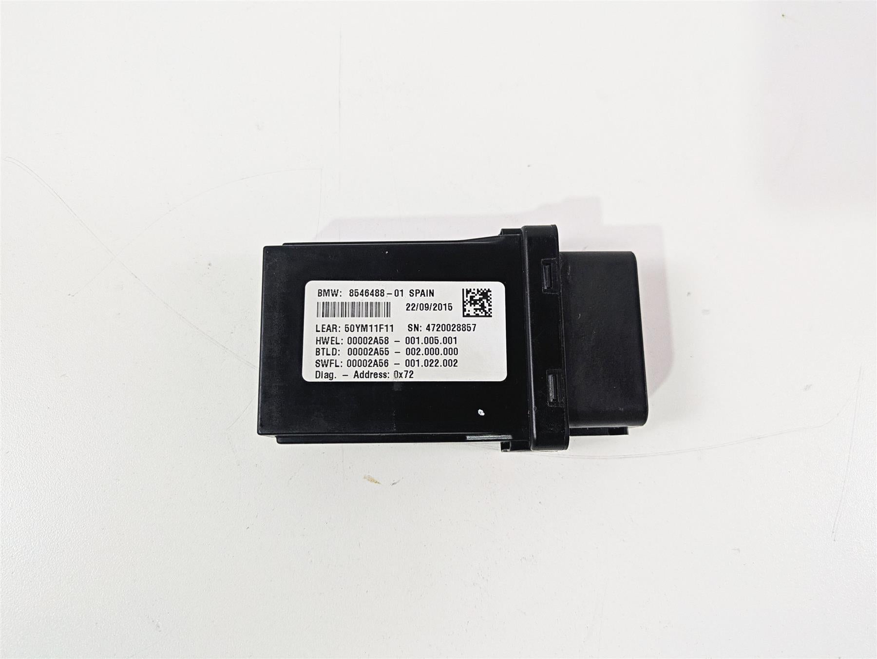 2016 BMW R1200RT K52 General Control Module 