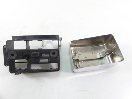 2009 Harley FXDL Dyna Low Rider Electric Holder Tray & Chrome Cover 70367-04B {{ shop.shopifyCountryName }} - Mototech271