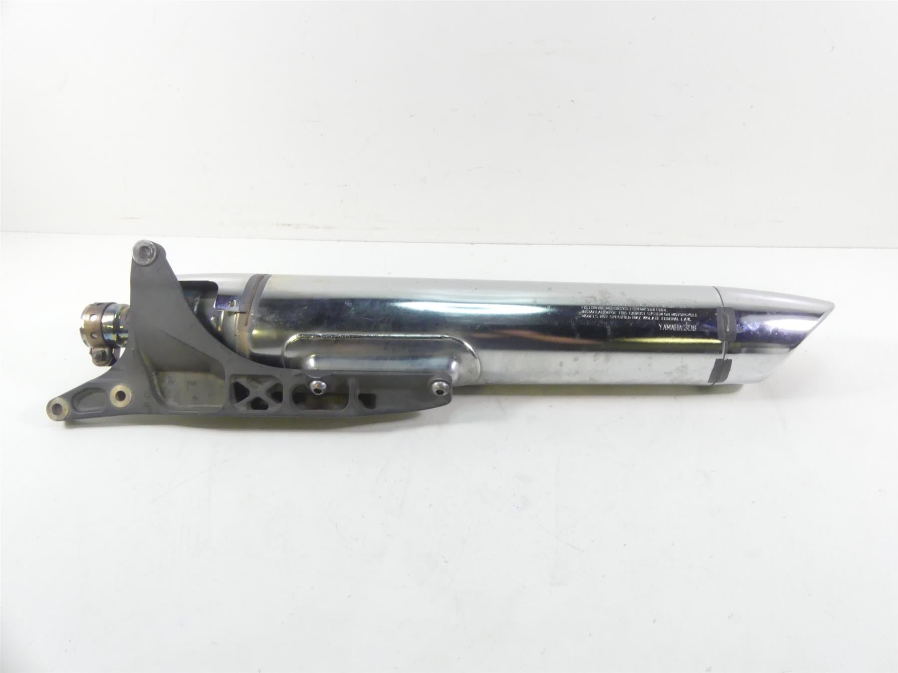 2007 Yamaha XVS1300 V-Star Oem Exhaust Muffler Pipe Silencer 3D8-14710-00-00 {{ shop.shopifyCountryName }} - Mototech271